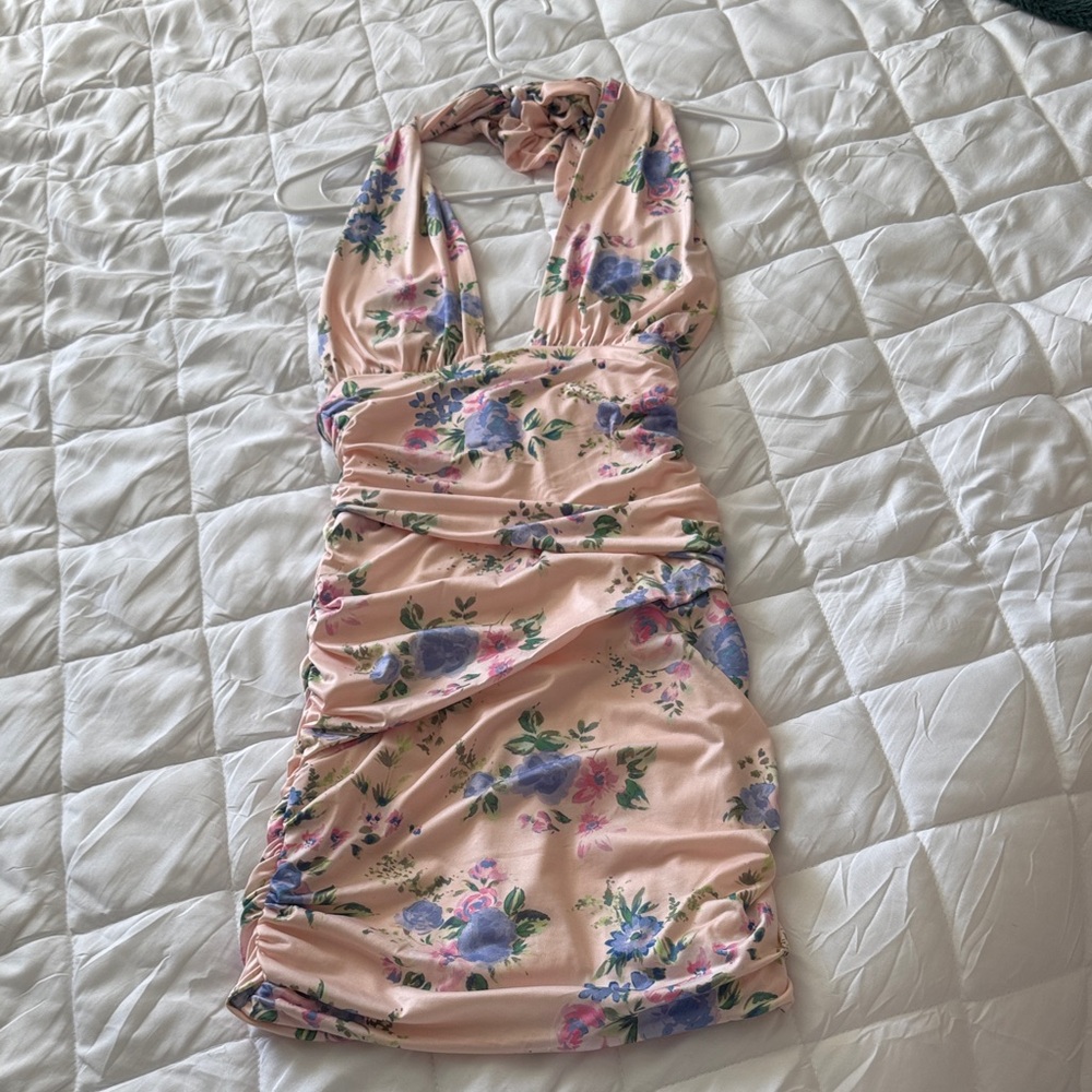 Zara Halter Neck Dress